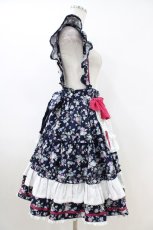 画像3: Angelic Pretty / Flower Basketスカート Free ネイビー H-26-05-13-1020-AP-SK-NS-ZH (3)
