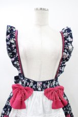 画像4: Angelic Pretty / Flower Basketスカート Free ネイビー H-26-05-13-1020-AP-SK-NS-ZH (4)