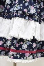 画像5: Angelic Pretty / Flower Basketスカート Free ネイビー H-26-05-13-1020-AP-SK-NS-ZH (5)