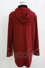 画像3: PUTUMAYO / レイヤード風ダブルZIPパーカー  エンジ×ブラック H-26-05-13-056-PT-TO-KB-ZH (3)