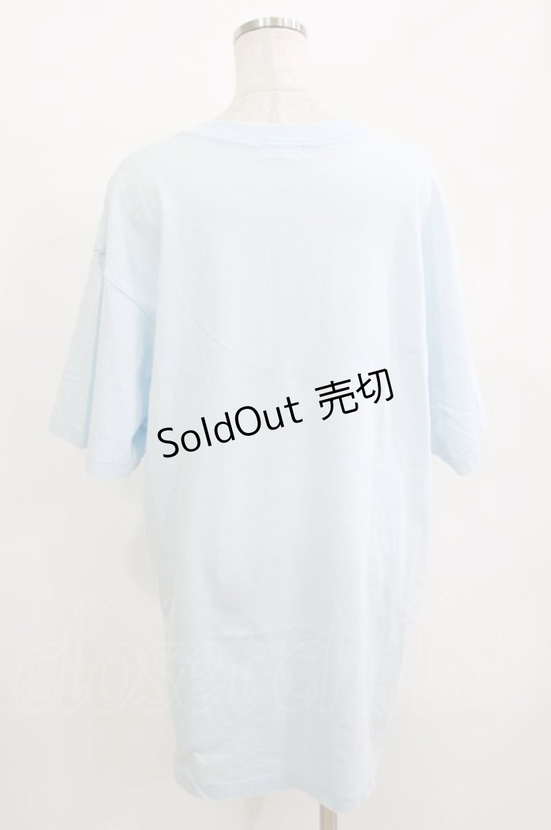 画像2: MILKBOY / HATE BUNNY　TEE L ブルー H-26-05-13-059-MB-TS-KB-ZH (2)