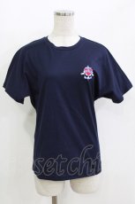 画像1: Jean Paul GAULTIER / ワッペン刺繍カットソー 38 ネイビー H-26-05-13-062-GO-TO-KB-ZH (1)