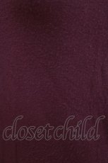 画像4: Ozz oneste / チャイナカットソー  パープル H-26-05-13-063-OO-TO-KB-ZH (4)