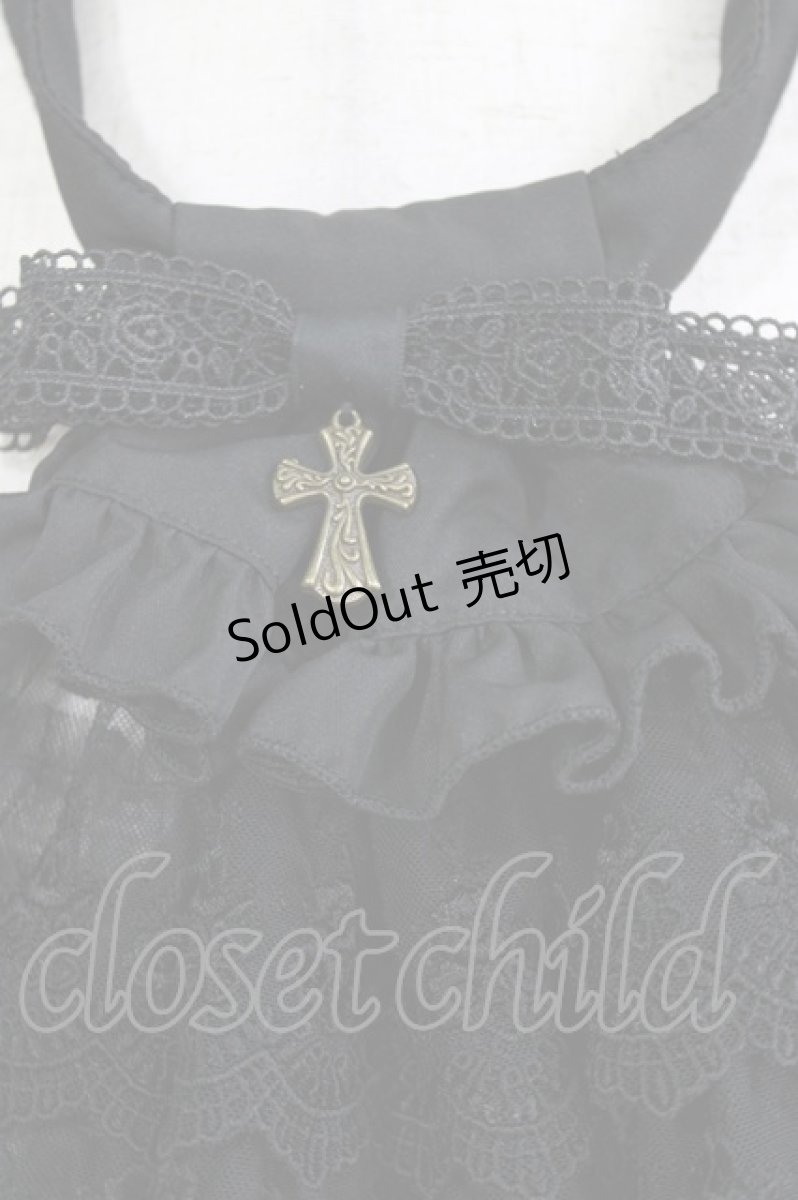 画像2: ATELIER PIERROT / Royal Lace Jabot  黒 H-26-05-13-073-EL-ZA-AK-ZH (2)