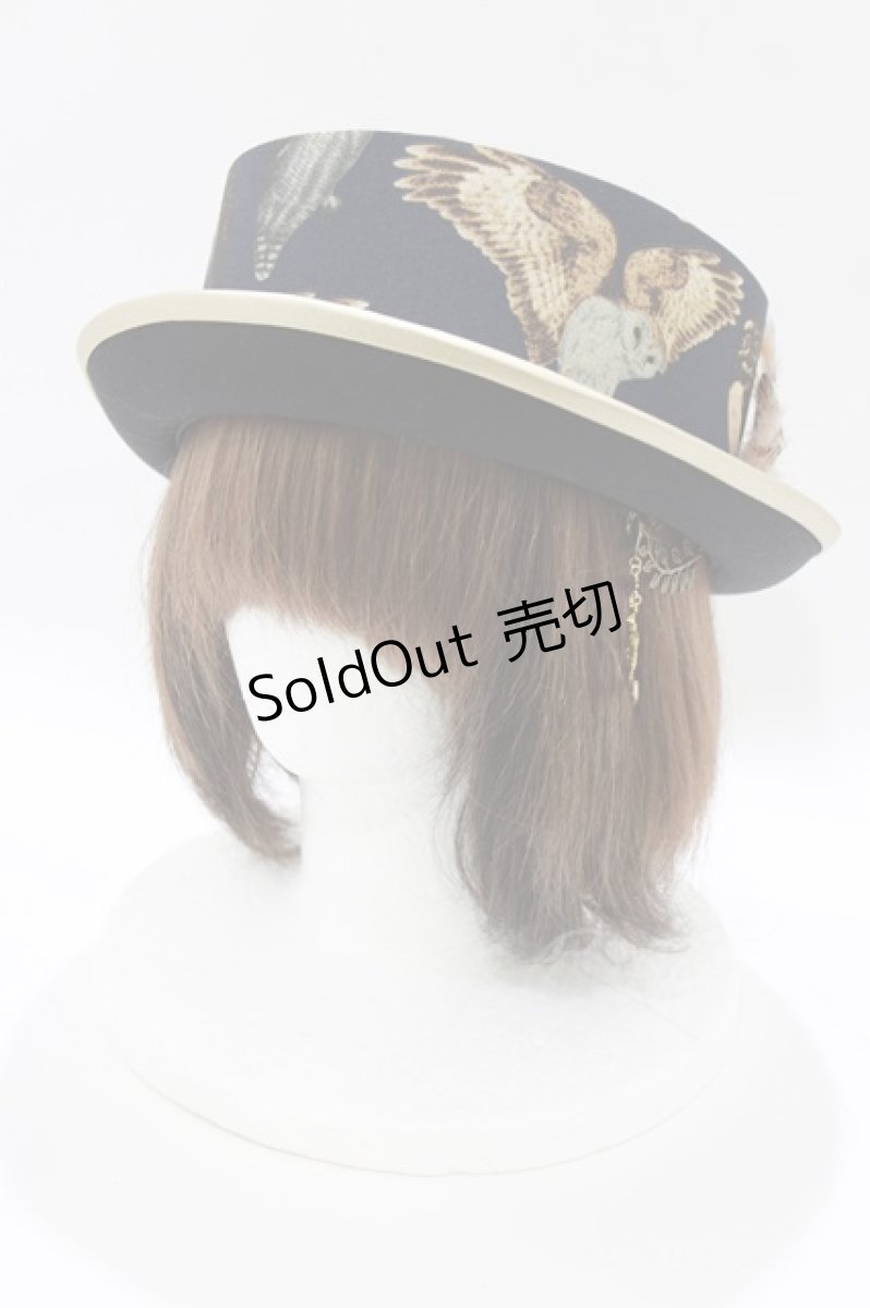 画像1: Coco&Ami / FOR FOR JI'NE HAT  ネイビー H-26-05-13-079-LO-AC-AK-ZH (1)