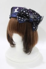 画像1: Coco&Ami / 宇サギダッソウ宙HAT  ネイビー H-26-05-13-080-LO-AC-AK-ZH (1)