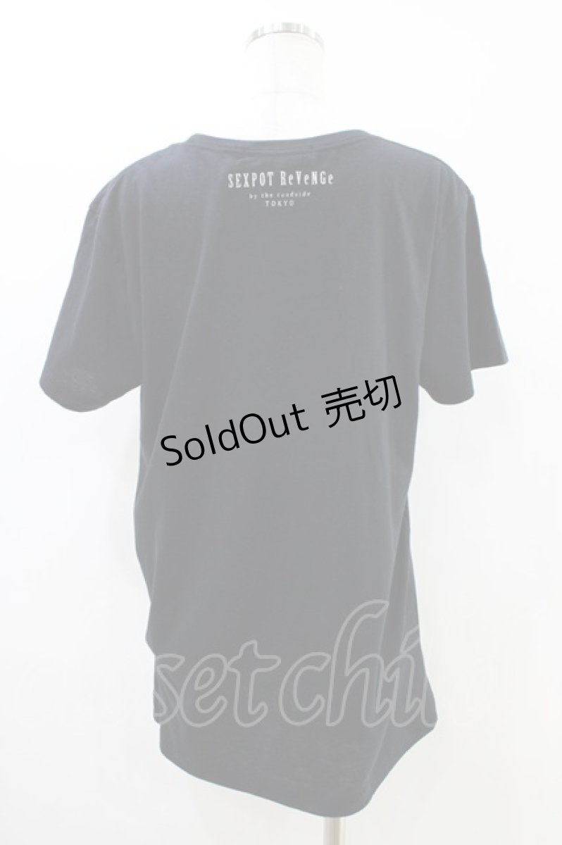 画像2: SEX POT ReVeNGe / プリントTシャツ  ブラック H-26-05-14-1041-SP-TO-KB-ZH (2)