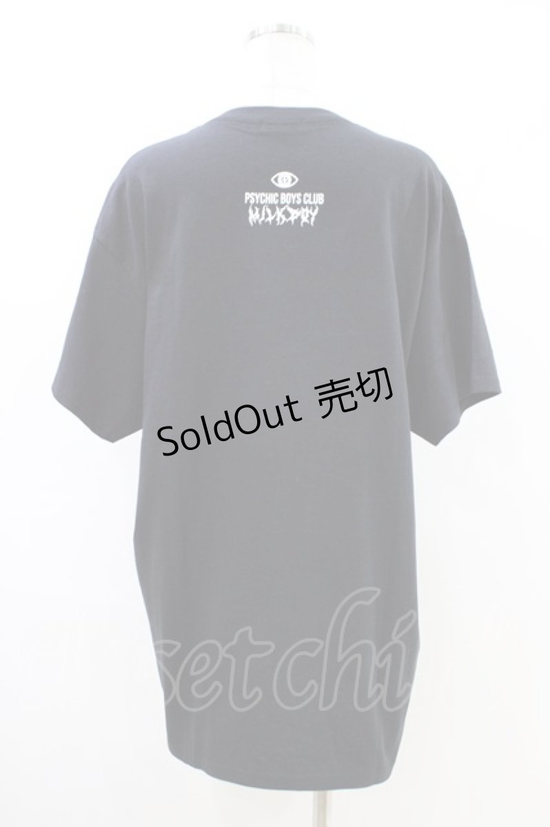 画像2: MILKBOY / PSYCHIC TEE L ブラック(SKULL) H-26-05-14-1042-MB-TO-KB-ZH (2)