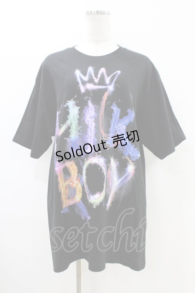 画像1: MILKBOY / ファイヤークラッカーTee XL ブラック H-26-05-14-1043-MB-TO-KB-ZH (1)