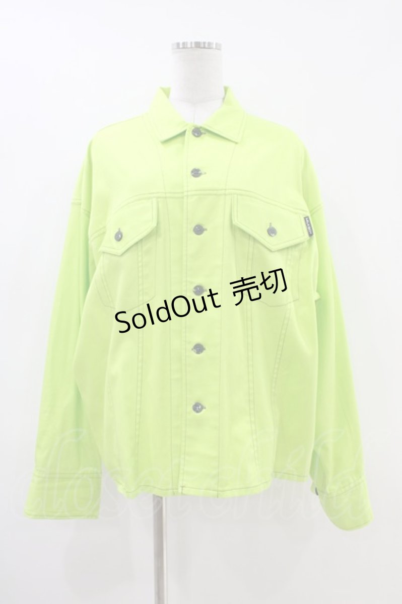 画像1: MILKBOY / MB JACKET  ライムグリーン H-26-05-14-1049-MB-JA-KB-ZH (1)