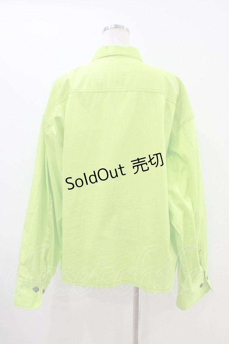 画像2: MILKBOY / MB JACKET  ライムグリーン H-26-05-14-1049-MB-JA-KB-ZH (2)