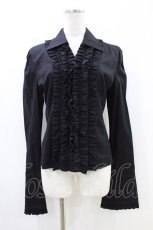 画像1: ATELIER BOZ / フェルナンディブラウス メンズ ブラック H-26-05-14-1012-EL-BL-KB-ZH (1)