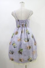 画像2: Emily Temple cute / Flower TEA PARTYキャミソールワンピース  ラベンダー H-26-05-14-1018-ET-OP-AK-ZH (2)