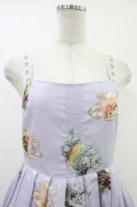 画像4: Emily Temple cute / Flower TEA PARTYキャミソールワンピース  ラベンダー H-26-05-14-1018-ET-OP-AK-ZH (4)