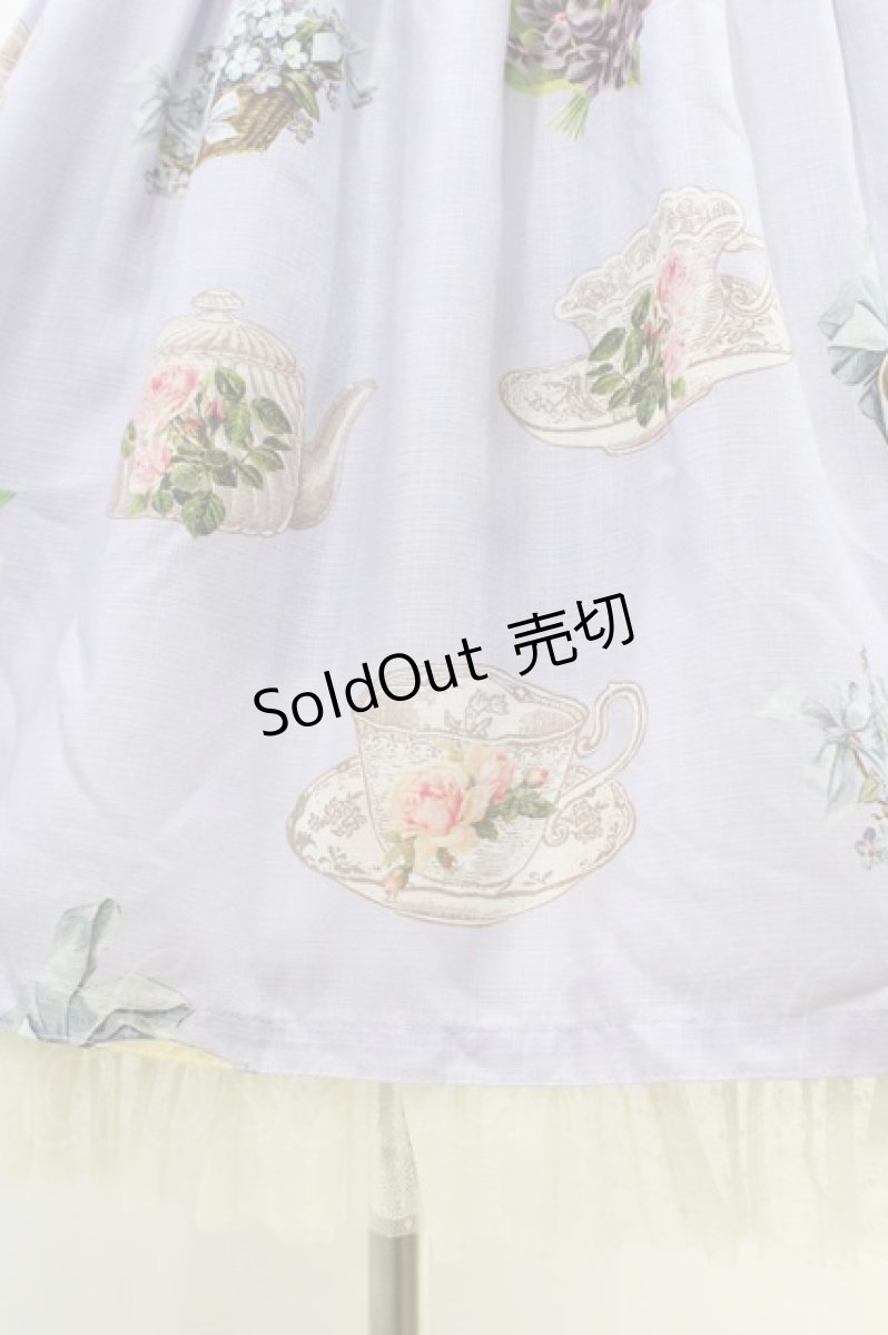 画像5: Emily Temple cute / Flower TEA PARTYキャミソールワンピース  ラベンダー H-26-05-14-1018-ET-OP-AK-ZH (5)