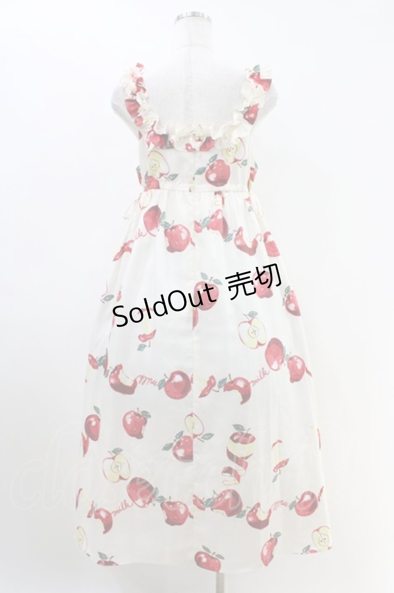 画像2: MILK / Apple TalkオーバーDress  バニラアップル H-26-05-14-1020-ML-OP-KB-ZH (2)
