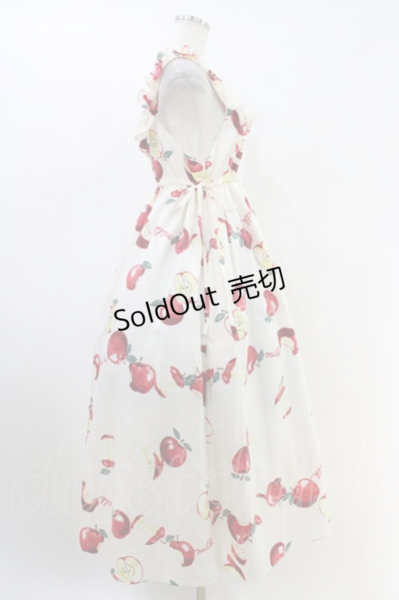 画像3: MILK / Apple TalkオーバーDress  バニラアップル H-26-05-14-1020-ML-OP-KB-ZH (3)
