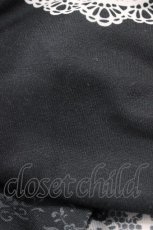 画像5: abilletage / トロンプルイユTシャツワンピース（レースセーラー）  ブラック H-26-05-14-1024-GO-OP-KB-ZH (5)