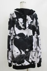 画像3: anko ROCK / Catプリントパーカー Free ブラック H-26-05-15-034-PU-TO-NS-ZH (3)