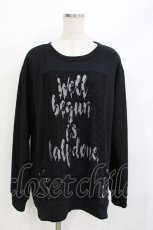 画像1: WORLD WIDE LOVE！(Rydia) / スターチュールスウェットトップス  ブラック H-26-05-15-1045-PU-TO-KB-ZH (1)