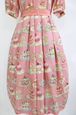 画像5: Jane Marple / Anniversary cakesトリプルカラードレス M アプリコット H-26-05-15-1013-JM-OP-AK-ZH (5)