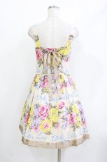 画像3: Jane Marple / Beautiful Bouquetのストラップドレス M シャンパンゴールド H-26-05-15-1014-JM-OP-AK-ZH (3)