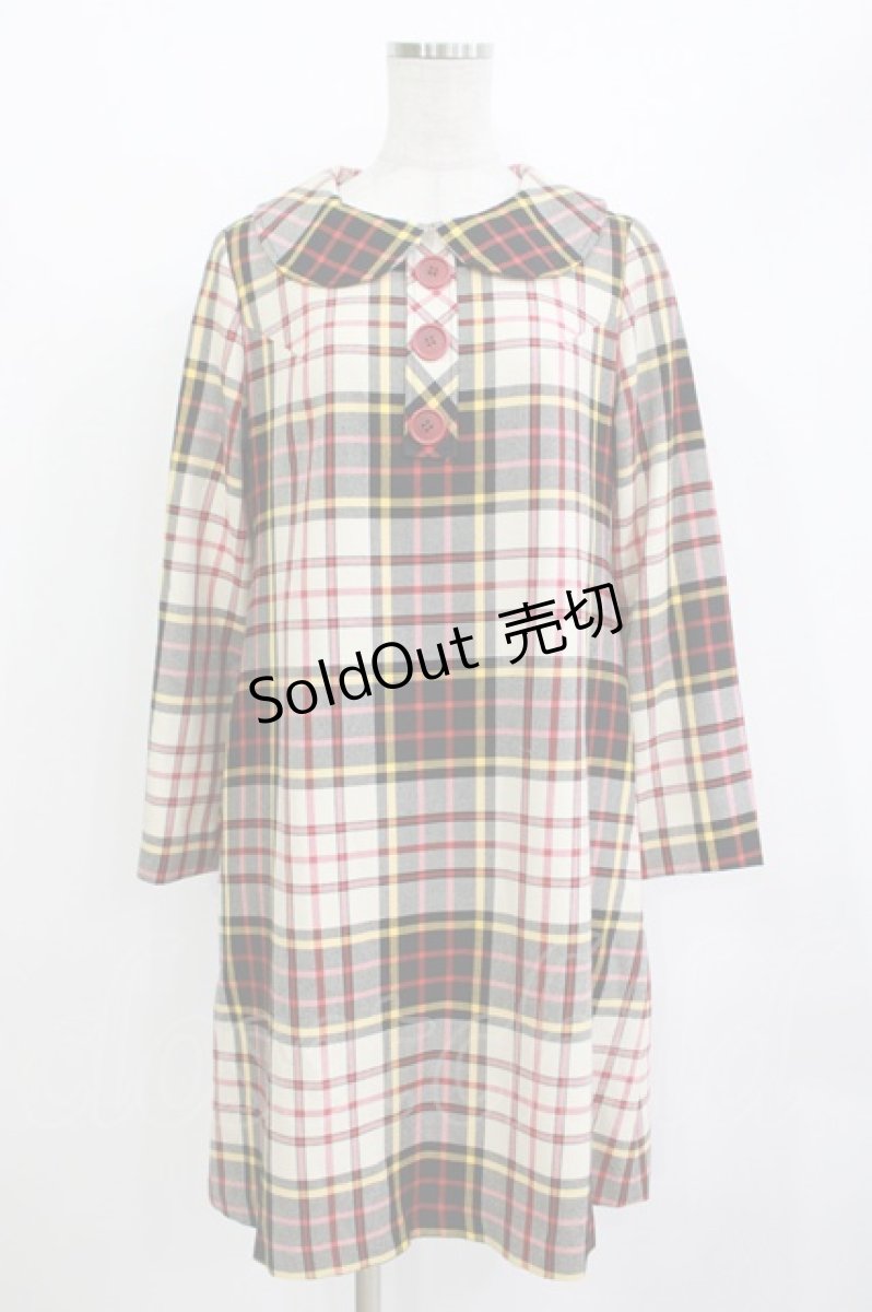 画像1: MILK / Beeチェックワンピース  COUNTRY tartan H-26-05-15-1018-ML-OP-KB-ZT674 (1)