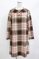 画像1: MILK / Beeチェックワンピース  COUNTRY tartan H-26-05-15-1018-ML-OP-KB-ZH (1)