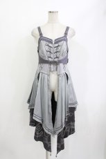 画像1: Ozz oneste / Dark Wizard ベストワンピース  グレー H-26-05-15-1021-OO-OP-KB-ZH (1)