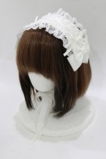 画像1: BABY,THE STARS SHINE BRIGHT / スピンドールヘッドドレス  白 H-26-05-15-074-BA-AC-NS-ZH (1)