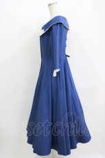 画像2: Innocent World / ハートレースワンピース M サファイアブルー×生成 /Sapphire Blue×Beige H-26-05-15-007-IW-OP-NS-ZH (2)