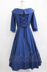 画像3: Innocent World / ハートレースワンピース M サファイアブルー×生成 /Sapphire Blue×Beige H-26-05-15-007-IW-OP-NS-ZH (3)