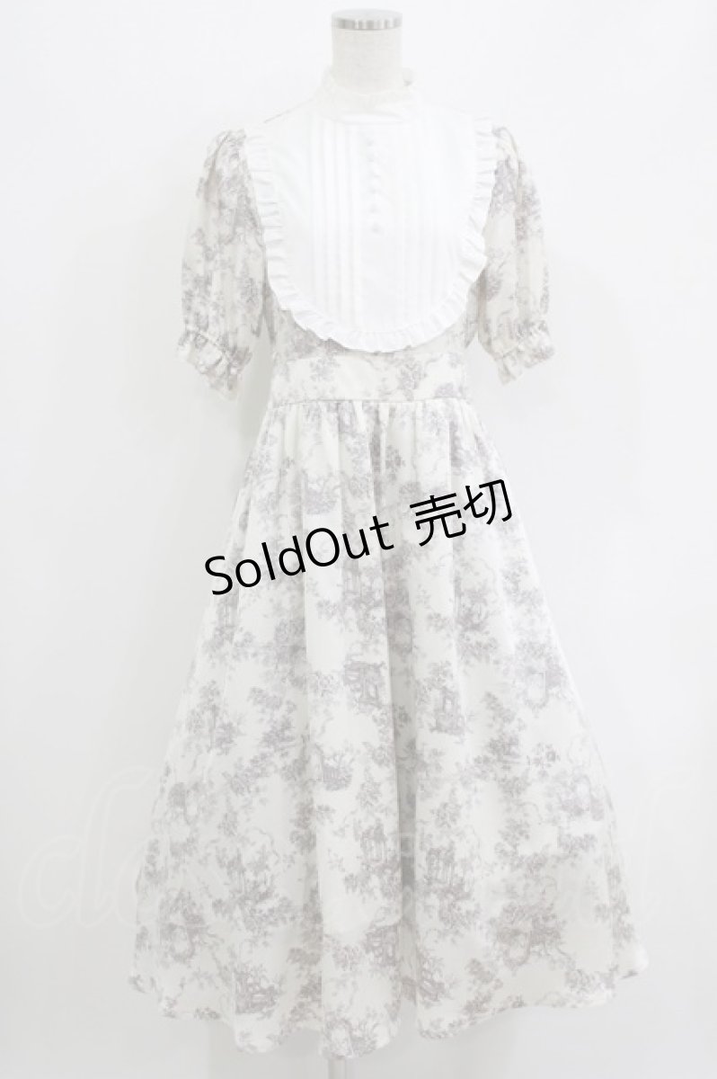 画像1: m petit by misako / AM*トワルドジュイワンピース S オフ H-26-05-15-010-LO-OP-NS-ZH (1)