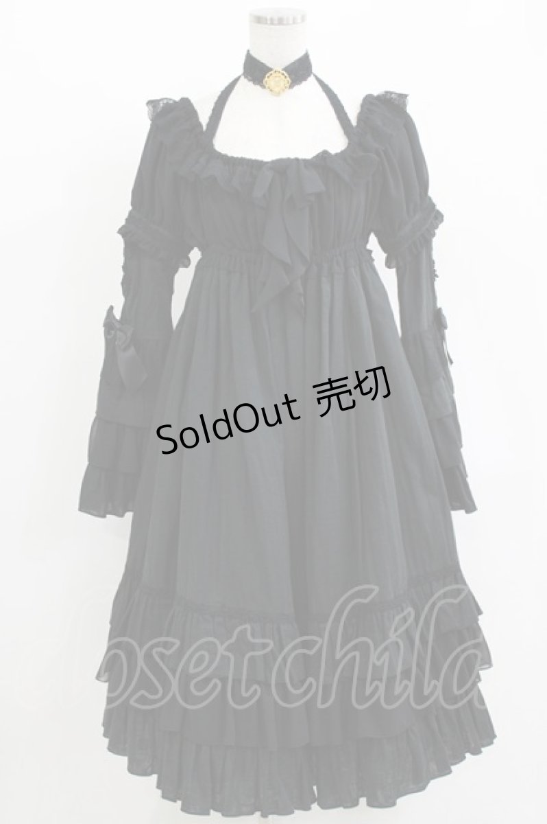 画像1: ALICE and the PIRATES / Mon ange bien-aimeワンピース Free ブラック H-26-05-15-012-PA-OP-NS-ZH (1)