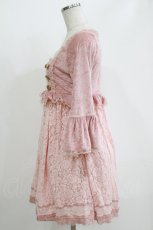 画像2: LIZ LISA / ベロアワンピース Free ピンク H-26-05-15-022-LO-OP-NS-ZH (2)