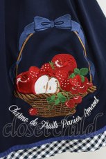 画像4: Amavel / Fruits Panierジャンパースカート Free ネイビー H-26-05-16-029-CA-OP-NS-ZH (4)