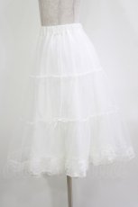 画像2: Amavel / ボリュームスカート Free 白 H-26-05-16-035-CA-SK-YZ-ZH (2)