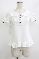 画像1: Angelic Pretty / Nostalgicラウンド切替カットソー Free オフ H-26-05-16-053-AP-TO-NS-ZH (1)