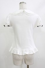画像2: Angelic Pretty / Nostalgicラウンド切替カットソー Free オフ H-26-05-16-053-AP-TO-NS-ZH (2)