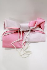 画像2: BABY,THE STARS SHINE BRIGHT / シュガーブーケ刺繍入り帯  ピンク H-26-05-16-064-BA-ZA-NS-ZH (2)