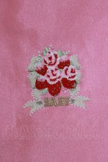 画像3: BABY,THE STARS SHINE BRIGHT / シュガーブーケ刺繍入り帯  ピンク H-26-05-16-064-BA-ZA-NS-ZH (3)
