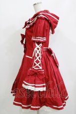画像2: BABY,THE STARS SHINE BRIGHT / 赤ずきんコートワンピース Free エンジ H-26-05-16-011-BA-OP-NS-ZH (2)