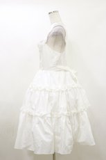 画像3: Alice Mashiro / 眞白ありす/フリルジャンパースカート LL 白 H-26-05-17-045-LO-OP-NS-ZH (3)