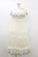 画像1: axes femme POETIQUE / オフショルロングワンピース(リトルマーメイド) M オフ/サックス H-26-05-17-048-AX-OP-NS-ZH (1)