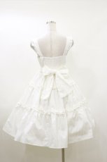 画像2: Alice Mashiro / 眞白ありす/フリルジャンパースカート S 白 H-26-05-17-049-LO-OP-NS-ZH (2)