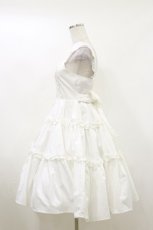 画像3: Alice Mashiro / 眞白ありす/フリルジャンパースカート S 白 H-26-05-17-049-LO-OP-NS-ZH (3)
