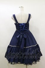 画像2: Angelic Pretty / Raffineジャンパースカート Free ネイビー H-26-05-17-050-AP-OP-NS-ZH (2)