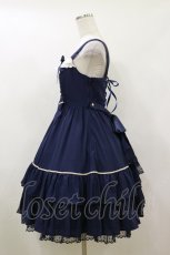 画像3: Angelic Pretty / Raffineジャンパースカート Free ネイビー H-26-05-17-050-AP-OP-NS-ZH (3)