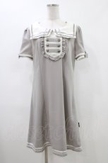 画像1: Ozz oneste / ナポレオンセーラーワンピース  グレー H-26-05-17-1040-OO-OP-AK-ZH (1)