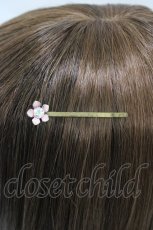 画像2: Michal Negrin / フラワーヘアピン  ゴールド H-26-05-17-1005-LO-AC-KB-ZH (2)